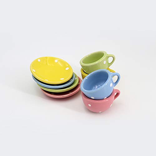 Tachan- Set de té de Porcelana, Multicolor, Medium (CPA Toy Group Trading S.L. 780T00493)