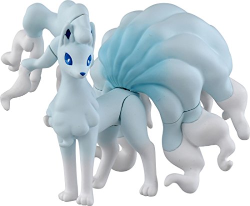 Takara Tomy Pokemon Moncolle Monster Collection EX ESP_06 Kyukon Ninetales Feunard Vulnona (Alolan Form) Figure