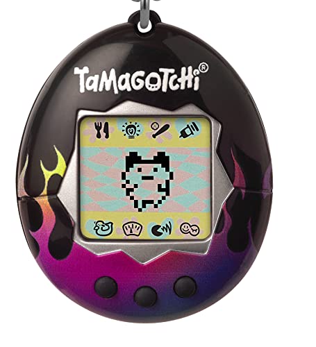 Tamagotchi Llamas originales 42885NBNP, alimenta, cuida, nutre, mascota virtual con cadena para jugar en movimiento