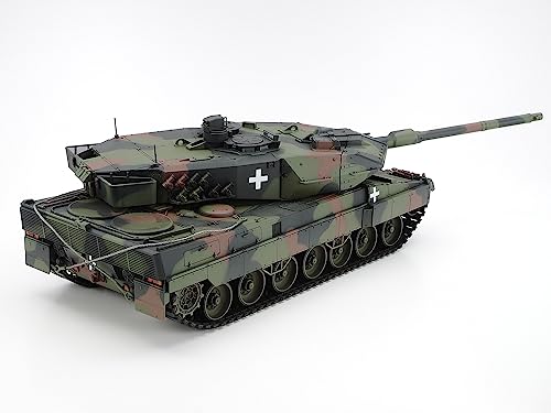 Tamiya 25207 1:35 BW KPz Leopard 2 A6 (3) Ukr. - Modelo del Kit, Kit de plástico, Kit de Montaje, Kit del Tanque