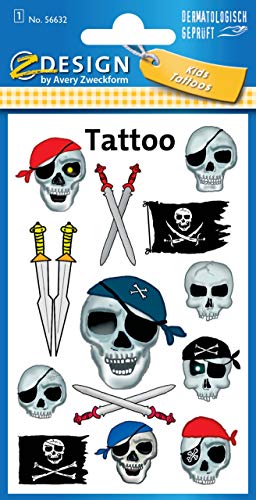 Tatuaze Z Design Kids Tatoo Piraci