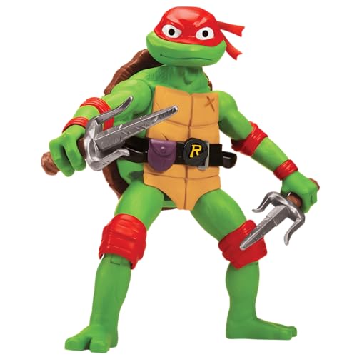 Teenage Mutant Ninja Turtles 83404CO Mutant Mayhem Giant Raphael Figura de acción de 12 Pulgadas. Regalo Ideal para niños de 4 a 7 años y fanáticos de TMNT, Multicolor