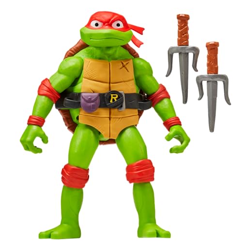 Teenage Mutant Ninja Turtles 83404CO Mutant Mayhem Giant Raphael Figura de acción de 12 Pulgadas. Regalo Ideal para niños de 4 a 7 años y fanáticos de TMNT, Multicolor