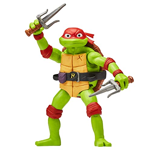 Teenage Mutant Ninja Turtles 83404CO Mutant Mayhem Giant Raphael Figura de acción de 12 Pulgadas. Regalo Ideal para niños de 4 a 7 años y fanáticos de TMNT, Multicolor