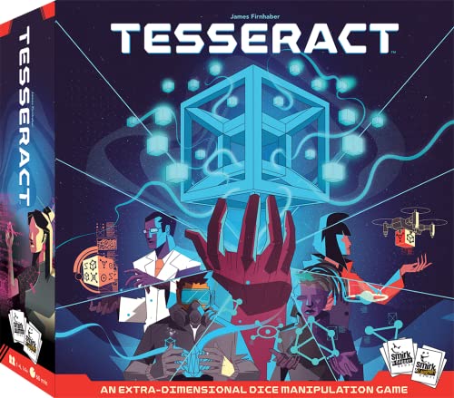 Tesseract de Smirk & Dagger, un juego cooperativo de manipulación de dados