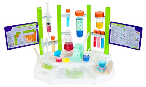 Thames & Kosmos , 642100 , Ooze Labs Chemistry , The Crazy Chemistry Station , Experiment Box , 20 Different Experiments , Ages 8+