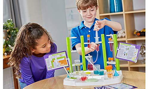 Thames & Kosmos , 642100 , Ooze Labs Chemistry , The Crazy Chemistry Station , Experiment Box , 20 Different Experiments , Ages 8+