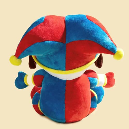 The Amazing Circus Digital Plush,Pomni Plushies Toy, Plush Circus Digital Plush,Clown Pomni/Pomni Jester and Jix Stuffed Cartoon Anime Plushies Doll