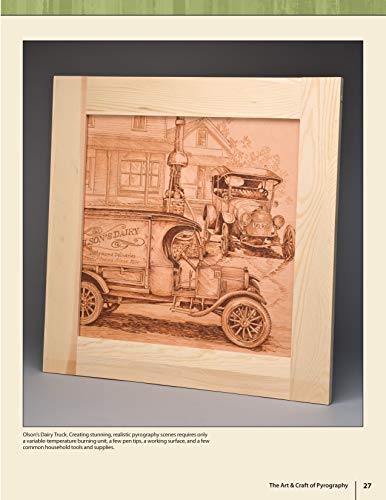 The Art & Craft of Pyrography: Drawing with Fire on Leather, Gourds, Cloth, Paper, and Wood