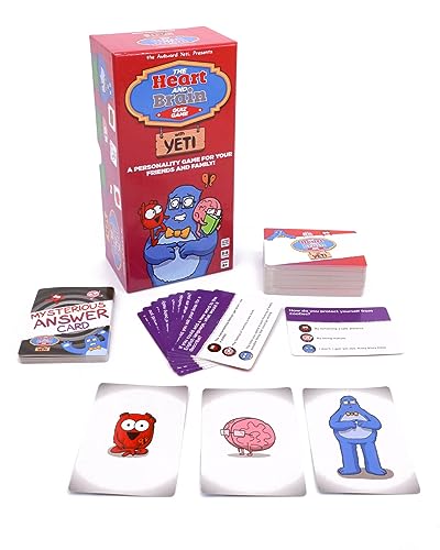 The Awkward Yeti Juego de cartas Heart and Brain