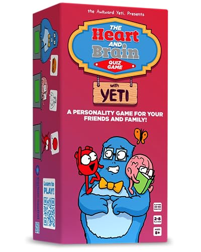 The Awkward Yeti Juego de cartas Heart and Brain