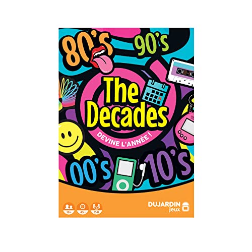 The Decades Fun Garanti – Viaje con Travers Le Temps – A Jouer en Familia o Entre Amigos – Devine Les Deportes Des Évenes