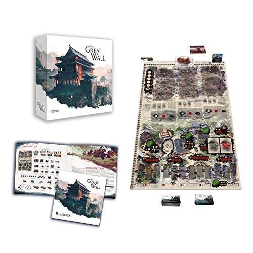 The Great Wall Juego de mesa (caja central),Juego de estrategia de miniaturas de mesa,Juego de fantasía medieval para niños y adultos,Tiempo de juego promedio 120-180 minutos,Hecho por Awaken Realms