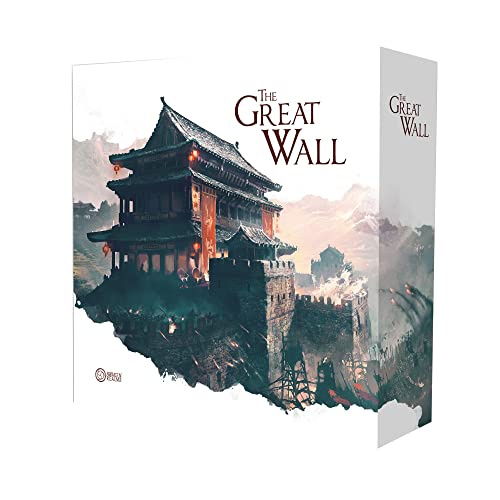 The Great Wall Juego de mesa (caja central),Juego de estrategia de miniaturas de mesa,Juego de fantasía medieval para niños y adultos,Tiempo de juego promedio 120-180 minutos,Hecho por Awaken Realms