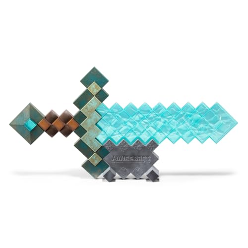 The Noble Collection Réplica Espada Diamond Sword Minecraft 50 cms