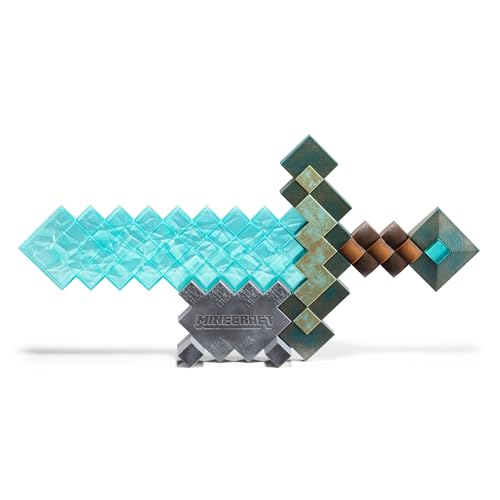 The Noble Collection Réplica Espada Diamond Sword Minecraft 50 cms