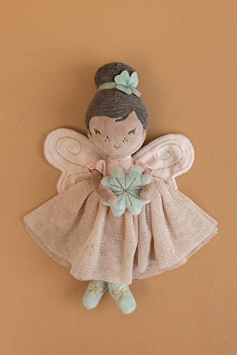 Tiamo Little Dutch 4533 Ella - Muñeco de peluche (20 cm), diseño de hada de la suerte