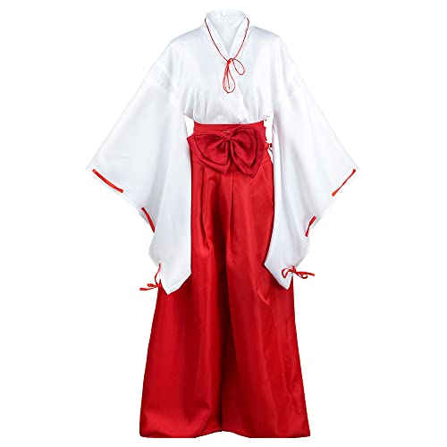 TIIFFY Anime inu-yasha k-ikyo Cosplay disfraces Kimono japonés uniforme vestido Halloween Navidad disfraces juego fiesta ( Color : B , Size : S )