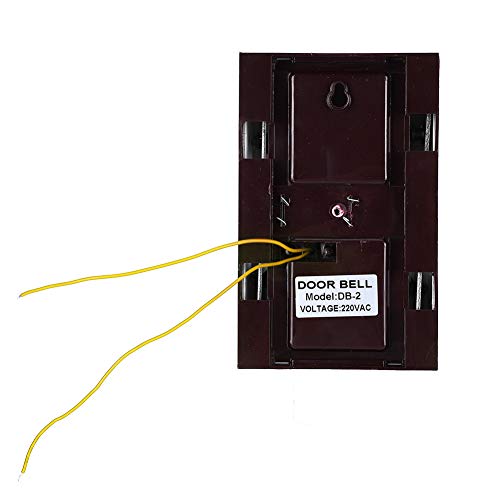 Timbre de Puerta con Carcasa de ABS, Duradero de Usar, para Hotel, para Seguridad (220V)