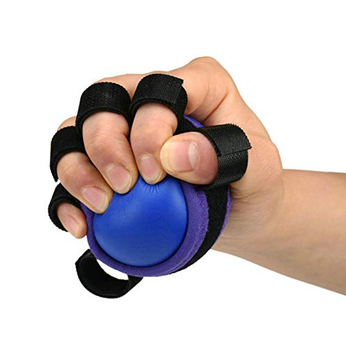 TLM Toys Pelota ejercitadora de Dedos - Ejercitador de Dedos y fortalecedor de Manos,Extensor Trainer Grip Stretcher Balls Finger Exerciser Ball para Escalada, Baloncesto y Yoga de Manos