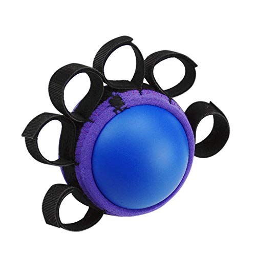 TLM Toys Pelota ejercitadora de Dedos - Ejercitador de Dedos y fortalecedor de Manos,Extensor Trainer Grip Stretcher Balls Finger Exerciser Ball para Escalada, Baloncesto y Yoga de Manos