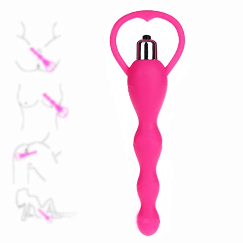 TO-Juguete De Silicona Compuesto Por 4 Perlas Ovaladas (Rosa) para Juegos Femeninos ậḿậl Plṹg tậpṑn ậnậl ậnậlṧ bṹtt plậy plṹgṧ ậnậlplṹg ậnậleṧ bṹttplṹgṧ pṝinḉipiậnteṧ ḿetậl