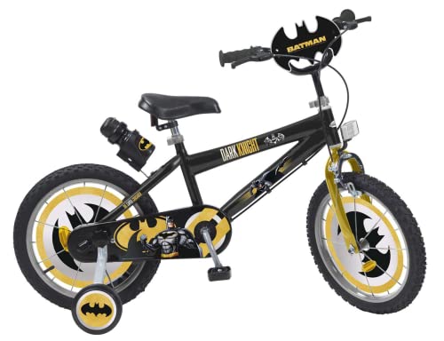 TOIMSA Bicicleta 16" Batman 5/8 Años, Multicolor, 16913