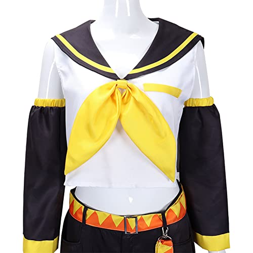 Tongyundacheng Kagamine Rin/Len - Disfraz de cosplay de Halloween, uniforme de marinero animé