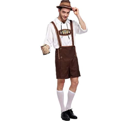 Top Totty Bobby Juego de rol Oktoberfest Bávaro Austriaco Lederhosen Cerveza Mono Halloween Cosplay Fancy Dress Up Pretend Costume Outfit