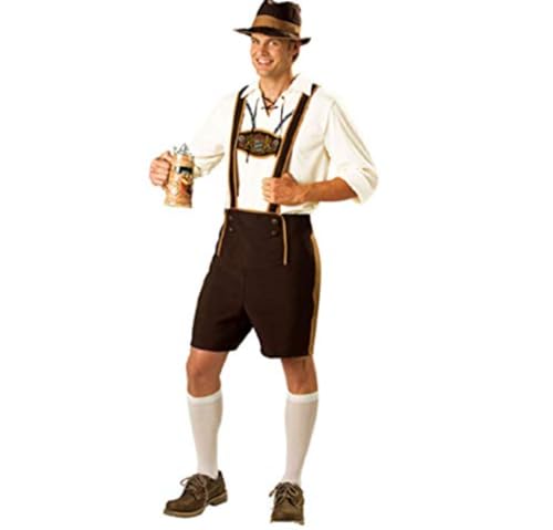 Top Totty Bobby Juego de rol Oktoberfest Bávaro Austriaco Lederhosen Cerveza Mono Halloween Cosplay Fancy Dress Up Pretend Costume Outfit