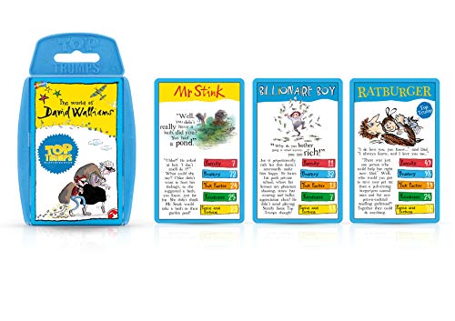 Top Trumps 031752 David Walliams Juego de Cartas