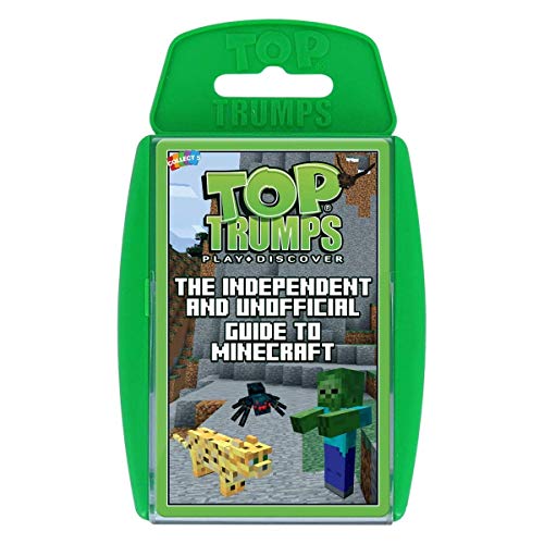 Top Trumps 037310 La guía no Oficial e Independiente del Juego de Cartas Minecraft, Verde