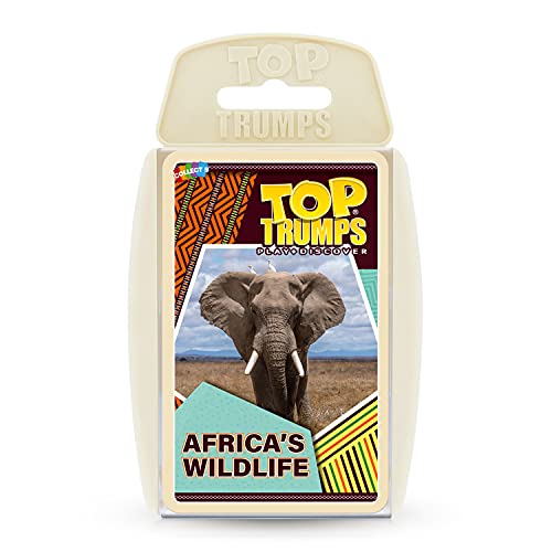 Top Trumps Juego de cartas Africa's Wildlife