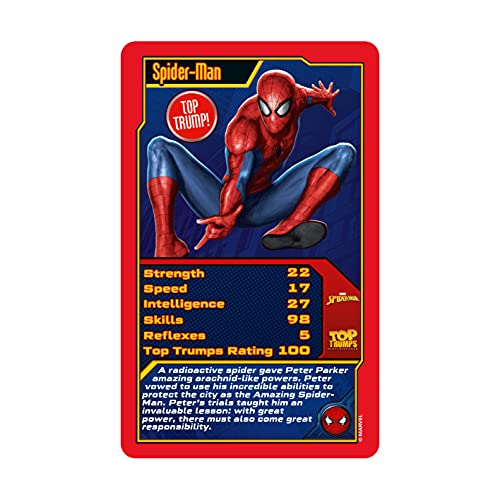 Top Trumps Juego de Cartas Spider-Man 3 años a 99 años