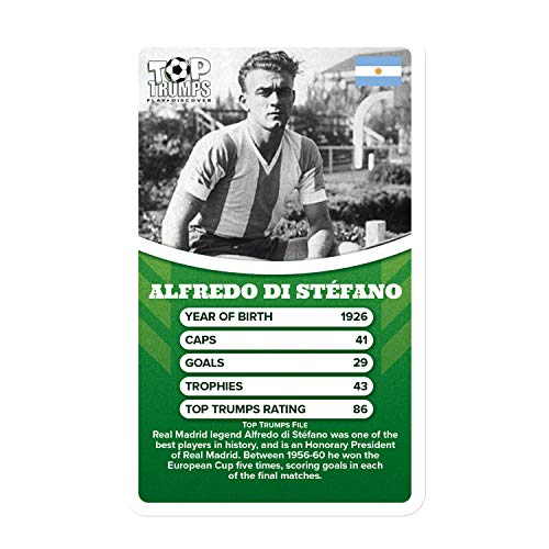 Top Trumps Leyendas del fútbol mundial - ¿Quién es tu héroe? Juego de cartas