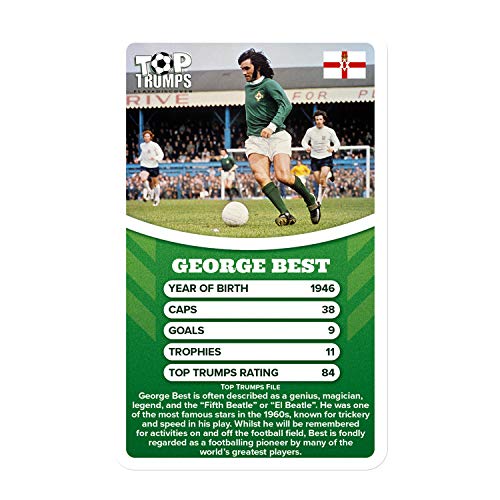 Top Trumps Leyendas del fútbol mundial - ¿Quién es tu héroe? Juego de cartas