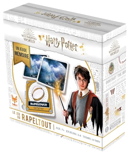 Topi Games - Harry Potter - Le Rapeltout - Juego de Mesa - Juego de Cartas - Familia - De 7 años - 2 a 8 Jugadores - HP-RT-MI-109901