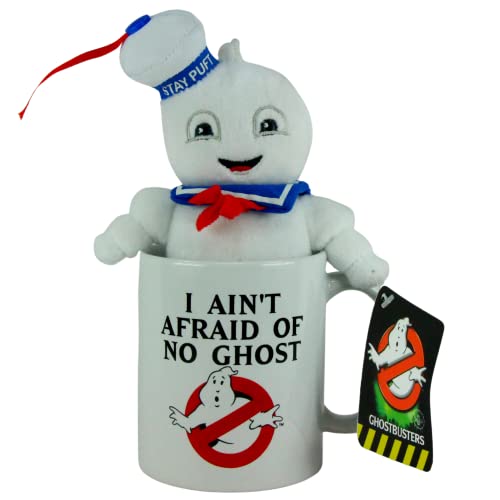 Toptoys2u Bargain Bundles Ghostbusters - Juego de clip de peluche y clip para bolsa de 330 ml (17,78 cm, 18 cm), diseño de Cazafantasmas