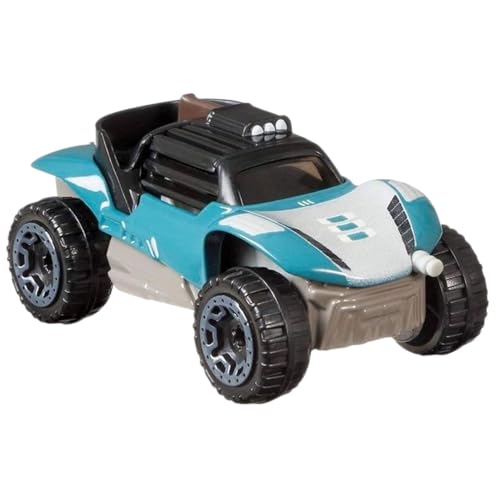 Toptoys2u Bargain Bundles Reloj de pared de Star Wars The Child, llavero de voz de Clone Wars y coche Cara Dune de Hot Wheels