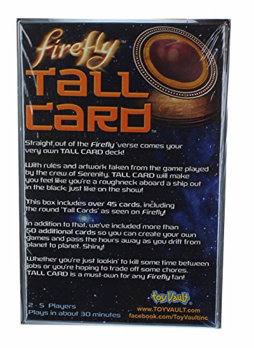 Toy Vault tyv23006 Firefly Tall Juego de Cartas