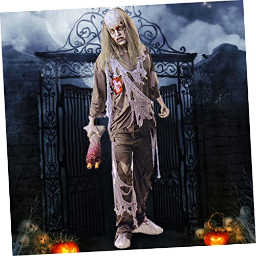 TOYANDONA 1 Pc Disfraz De Miedo De Halloween Favor De La Fiesta De Halloween Disfraz De Adulto De Halloween Traje Cosplay De Vampiro Disfraz De Drácula Víspera De Todos Los Santos Ropa