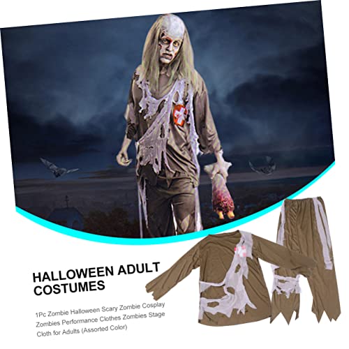 TOYANDONA 1 Pc Disfraz De Miedo De Halloween Favor De La Fiesta De Halloween Disfraz De Adulto De Halloween Traje Cosplay De Vampiro Disfraz De Drácula Víspera De Todos Los Santos Ropa