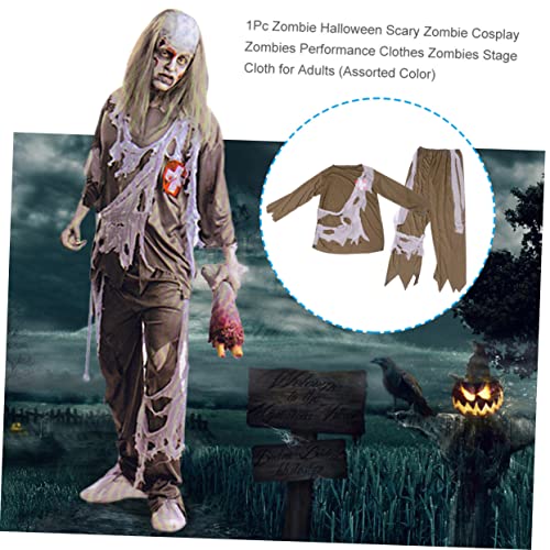 TOYANDONA 1 Pc Disfraz De Miedo De Halloween Favor De La Fiesta De Halloween Disfraz De Adulto De Halloween Traje Cosplay De Vampiro Disfraz De Drácula Víspera De Todos Los Santos Ropa