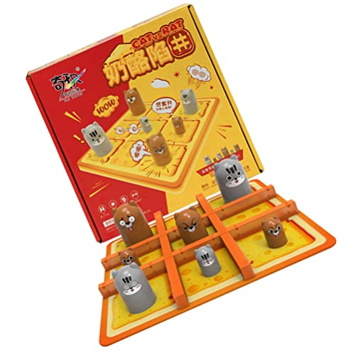 TOYANDONA Big Eat Setting Tic- TAC- Toe Game Game Set- Gobblet Gobblers Juego de Mesa Game de Estrategia Juego de Mesa de Ajedrez Juego de Juguete de Juego de Copa Copa Toy Educational Toy