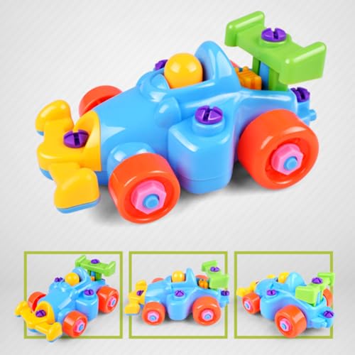 TOYANDONA Juguetes De Los Niños Juguetes Educativos Desmontar Juguete Montar Juguetes para Los Niños Montar Coche De Juguete Montar Coche para Niños Karting Niño Rompecabezas