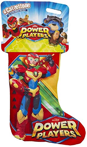 Toys World Power Players - Calcetín navideño 2021 con sorpresas