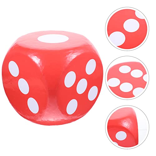 Toyvian Dados De Espuma Grandes Dados Jumbo Dados Juguete Casino Dados Enormes Dados Gigantes Para Juego Interior Y Exterior Amplio Juego Piscina Party Prop