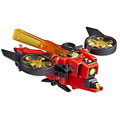 Transformers EarthSpark, Figura Terran Twitch Clase Deluxe de 12,5 cm, Juguete Robot para niños, a Partir de 6 años