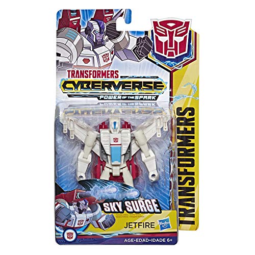 Transformers Juguetes Cyberverse Action Attackers Warrior Class Jetfire Figura de acción