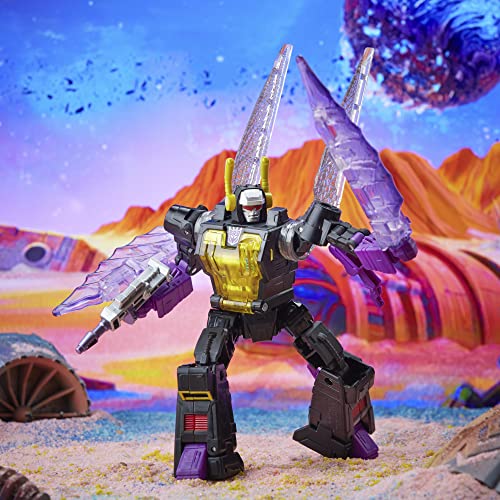 Transformers Juguetes Generations Legacy - Figura de Kickback Clase de Lujo - 13,5 cm - Edad: 8 F3040